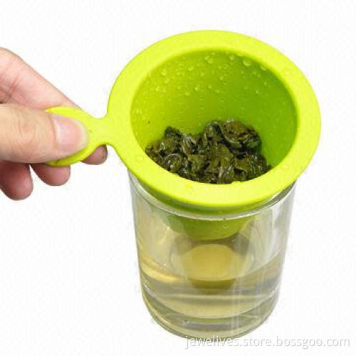 Food-grade silicone tea strainer
